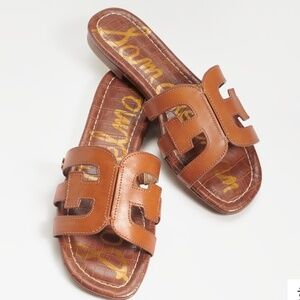 Sam Edelman Bayside Sandals in Saddle Leathet